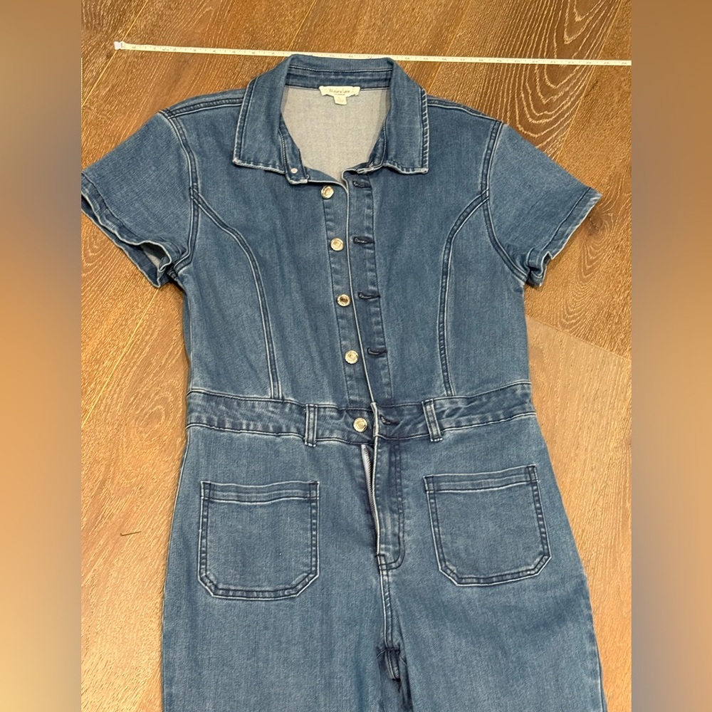 Denim Jumpsuit - Picture 3 of 6